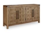 RIDGESTER DINING SET WITH 8 CHAIRS AND A SERVER
