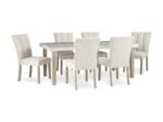 KARMENTION DINING SET WITH 6 CHAIRS