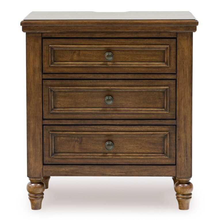 STURLAYNE BEDROOM SET( BED + 2 NIGHT STANDS+ MIRRORED DRESSER + CHEST OF DRAWERS)